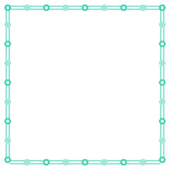 도형 패턴 테두리 일러스트