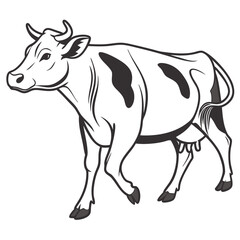 cow vector design