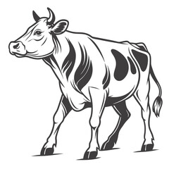 Fototapeta premium cow vector design
