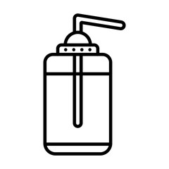 Wash Bottle Icon
