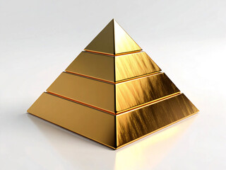 pyramid of gold bars. gold, business, 3d, pyramid, golden, bar, money, ingot, wealth, metal, finance, treasure, bars, bank, bullion, stack, success, illustration, concept, box, savings, currency, symb