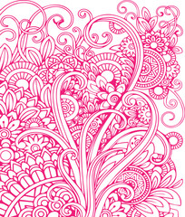 Elegant creative colorful tree design