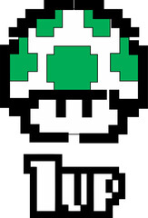 illustration sketch icon logo symbol mascot icon cute mushroom 16 bit