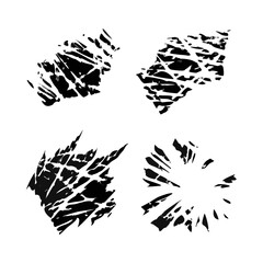 Abstract Monochrome Textures Pattern Design Element Decorative Graphic Resources