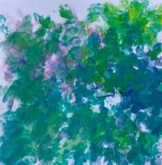 watercolor painting of a tree