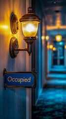 Occupied Door Signs – Luxury Hotel Room Privacy Concepts