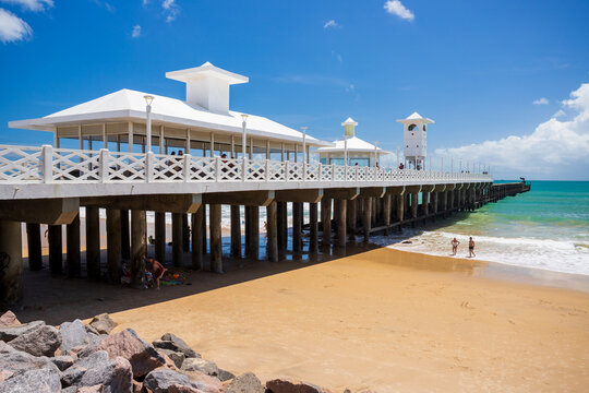 Ponte dos Ingleses em Fortaleza, Cear&aacute;, Brasil