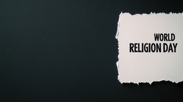 World religion day simple background