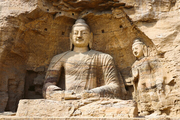 Yungang Grottoes, World Cultural Heritage, Datong, Shanxi, China