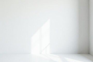 Empty, bright white backdrop, perfect for mockup , purity, art