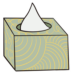 Box of tissues paper 