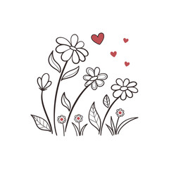 vector floral background