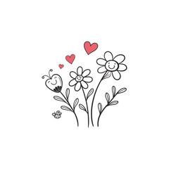 vector floral background