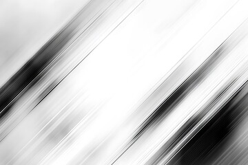 Fototapeta premium Blurred dark and light diagonal streaks create a modern abstract background with dynamic movement
