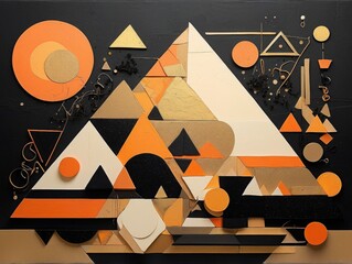 Smooth flowing abstract shapes with a modern design background.