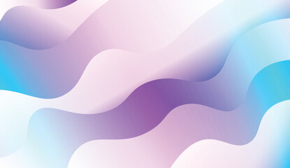 Futuristic Color Design Geometric Wave Shape. For Business Presentation Wallpaper, Flyer, Cover. Vector Illustration with Color Gradient.