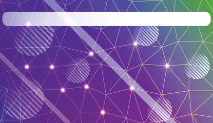 Decorative background with triangles, line, circle, space for text. For flyer, screen, business presentation. Vector illustration. Blurred Background, Smooth Gradient Texture Color.