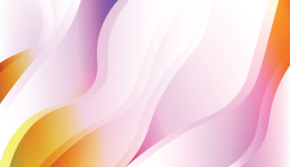 Futuristic Color Design Geometric Wave Shape. For Template Cell Phone Backgrounds. Vector Illustration with Color Gradient.