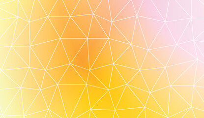 Abstract polygonal template. Design for flyer, wallpaper, presentation, paper. Vector illustration. Creative gradient color.