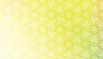 Original interior background in geometric style. Curved line. Vector illustration. Gradient color