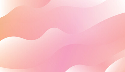 Wave Modern Background. For Business Presentation Wallpaper, Flyer, Cover. Vector Illustration with Color Gradient.