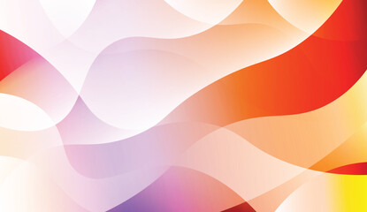 Wavy Background. For Flyer, Brochure, Booklet And Websites Design Vector Illustration with Color Gradient.