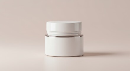 White Jar Container Product