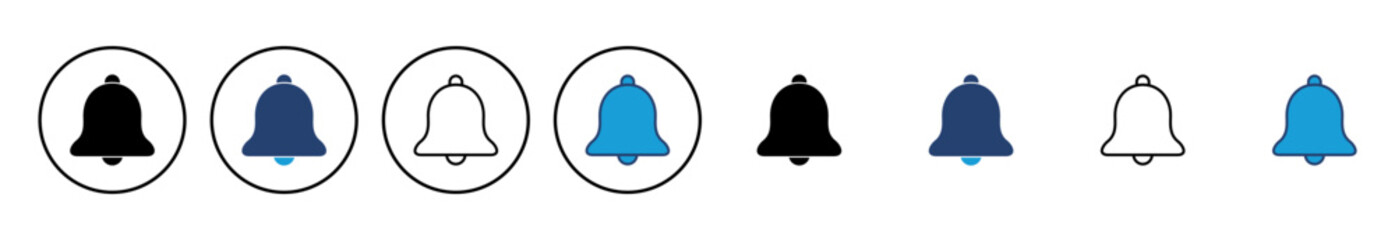 Bell Icon vector. Notification icon for your web site design