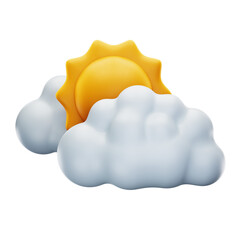 cloudy day with sun