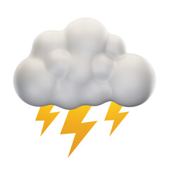 cloud and lightning