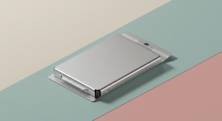 Silver Card Holder