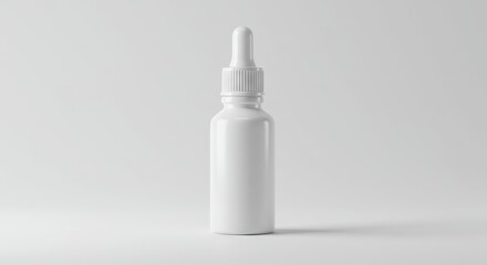 White Bottle Dropper for Essential Oil