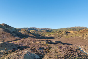 Bannockburn sluicing, and area of countryside outside Cromwell resulting from historic gold...