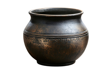 Cauldron isolated on transparent background
