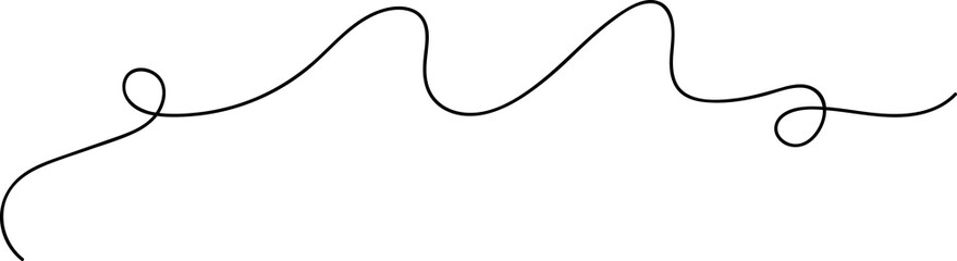 Hand drawn line doodle