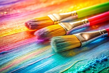 Obraz premium Pastel Watercolor Paintbrush Textures: Sketchbook Backgrounds