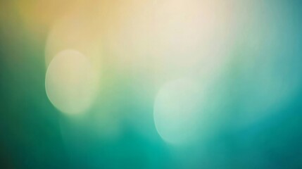 Abstract Blurred Background with Soft Pastel Colors Green gradient background.  Ecology concept for your graphic design, banner or poster. Vector illustration