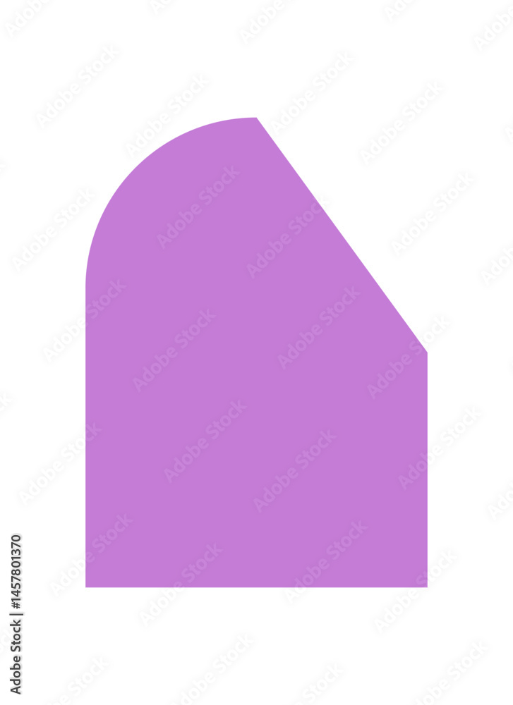 Poster brutalist abstract shape icon. bold geometric figure with a minimal form. unique design element, y2k