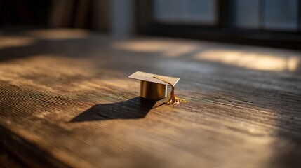 graduate, cap, wooden, surface, celebration, achievement, education, academic, success, diploma, university, college, ceremony, student, learning, knowledge, degree, study, accomplishment, goal, futur