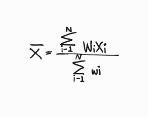 Math Formulas and Figures Hand Drawn Vector