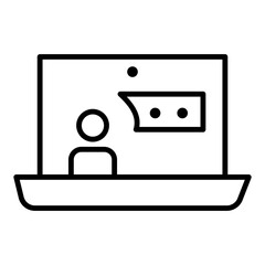 Online Course Icon