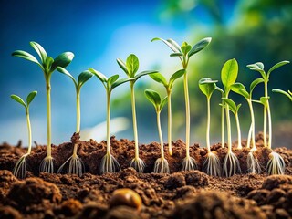 Seedling Growth Stages: Time-Lapse Photography of Plant Development for Educational Use