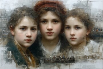 portrait of a young kids