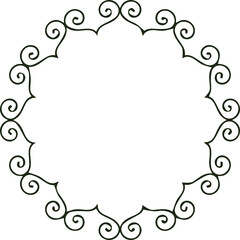 Beautiful flower art and mandala vector design