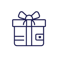 gift box with ribbon