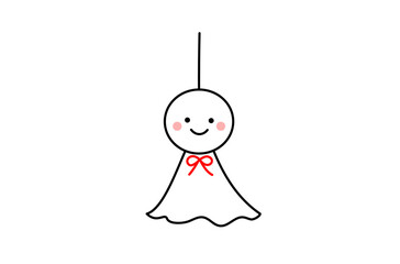 てるてる坊主カラー