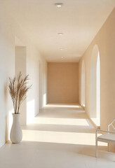 Minimalist Beige Architecture