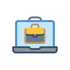 suitcase icon vector illustration