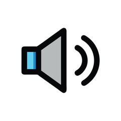 vector illustration of a rss icon