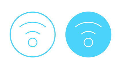 Wifi icon vector. signal sign and symbol. Wireless  icon